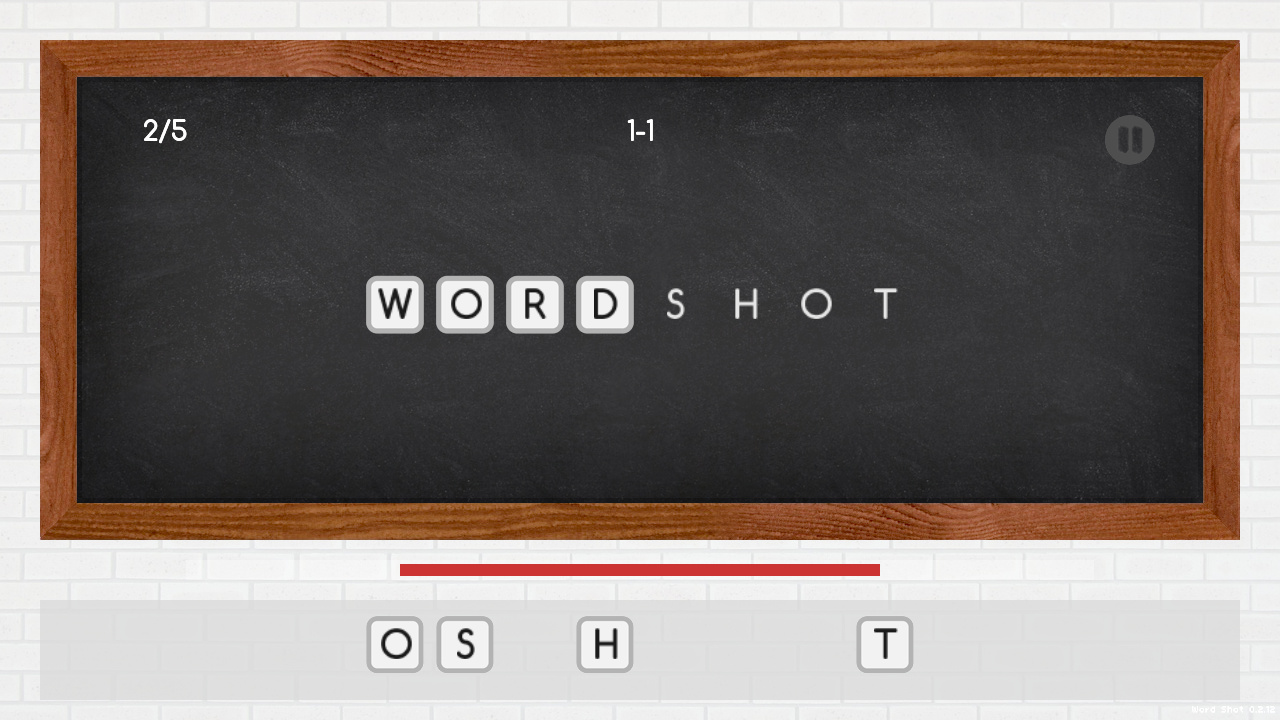 Word Shot - a Word Typing/Learning/Guessing Game by Undrev